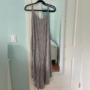 Z Supply Cheetah Flared Jumpsuit